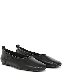 Naturalizer 27 EDIT Dream Leather Square Toe Ballet Flats