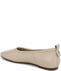 Naturalizer 27 EDIT Dream Leather Square Toe Ballet Flats