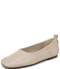 Naturalizer 27 EDIT Dream Leather Square Toe Ballet Flats