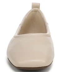 Naturalizer 27 EDIT Dream Leather Square Toe Ballet Flats