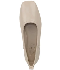 Naturalizer 27 EDIT Dream Leather Square Toe Ballet Flats