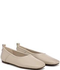 Naturalizer 27 EDIT Dream Leather Square Toe Ballet Flats