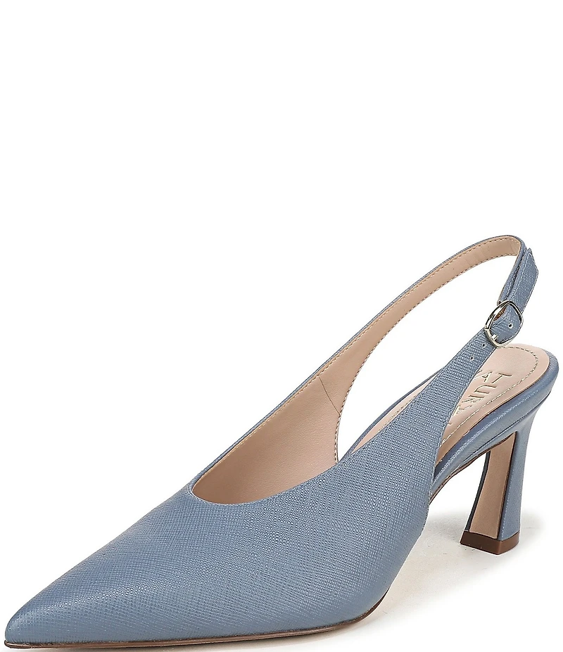 Naturalizer 27 EDIT Elaine Embossed Leather Slingback Dress Heels