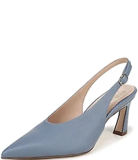 Naturalizer 27 EDIT Elaine Embossed Leather Slingback Dress Heels