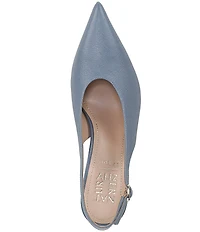 Naturalizer 27 EDIT Elaine Embossed Leather Slingback Dress Heels
