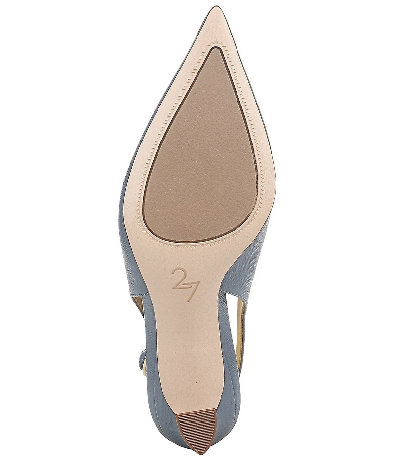 Naturalizer 27 EDIT Elaine Embossed Leather Slingback Dress Heels
