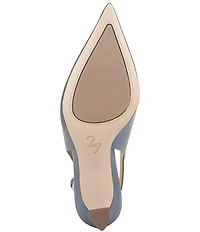 Naturalizer 27 EDIT Elaine Embossed Leather Slingback Dress Heels