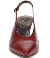 Naturalizer 27 EDIT Elaine Leather Slingback Dress Heels