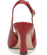 Naturalizer 27 EDIT Elaine Leather Slingback Dress Heels