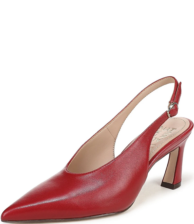 Naturalizer 27 EDIT Elaine Leather Slingback Dress Heels