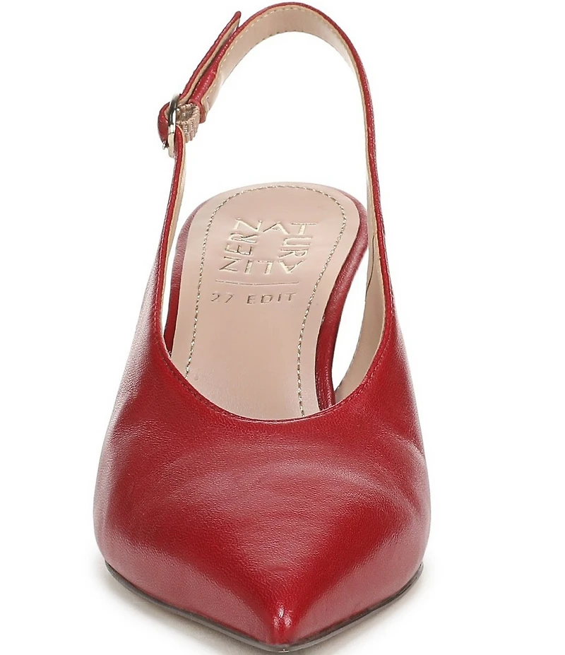 Naturalizer 27 EDIT Elaine Leather Slingback Dress Heels