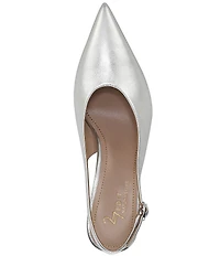 Naturalizer 27 EDIT Elaine Leather Slingback Dress Heels