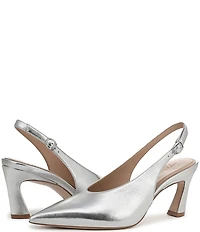 Naturalizer 27 EDIT Elaine Leather Slingback Dress Heels