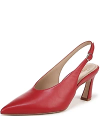 Naturalizer 27 EDIT Elaine Leather Slingback Dress Heels