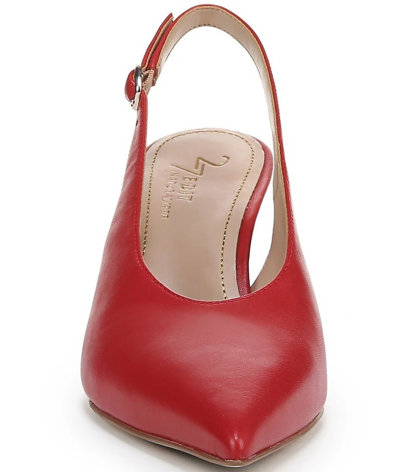 Naturalizer 27 EDIT Elaine Leather Slingback Dress Heels
