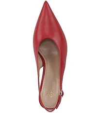 Naturalizer 27 EDIT Elaine Leather Slingback Dress Heels