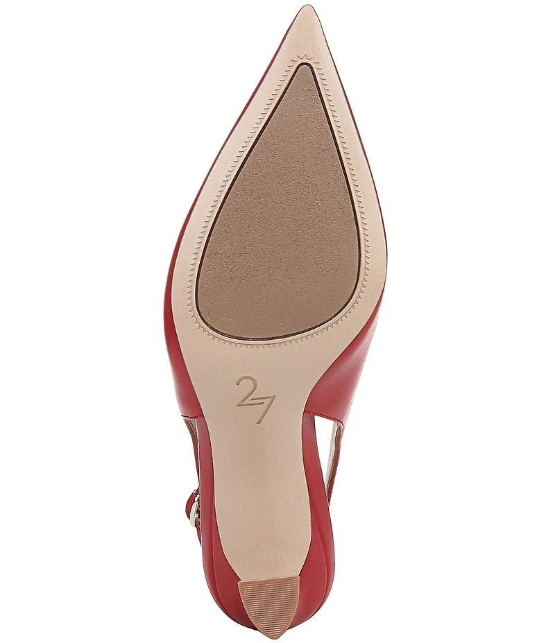 Naturalizer 27 EDIT Elaine Leather Slingback Dress Heels