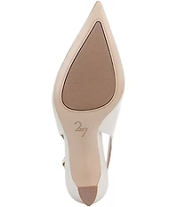 Naturalizer 27 EDIT Elaine Leather Slingback Dress Heels