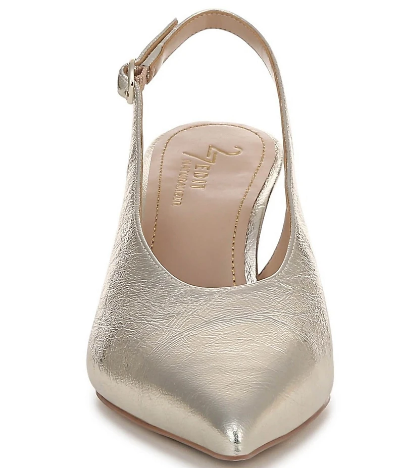 Naturalizer 27 EDIT Elaine Leather Slingback Dress Heels