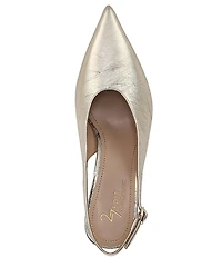 Naturalizer 27 EDIT Elaine Leather Slingback Dress Heels