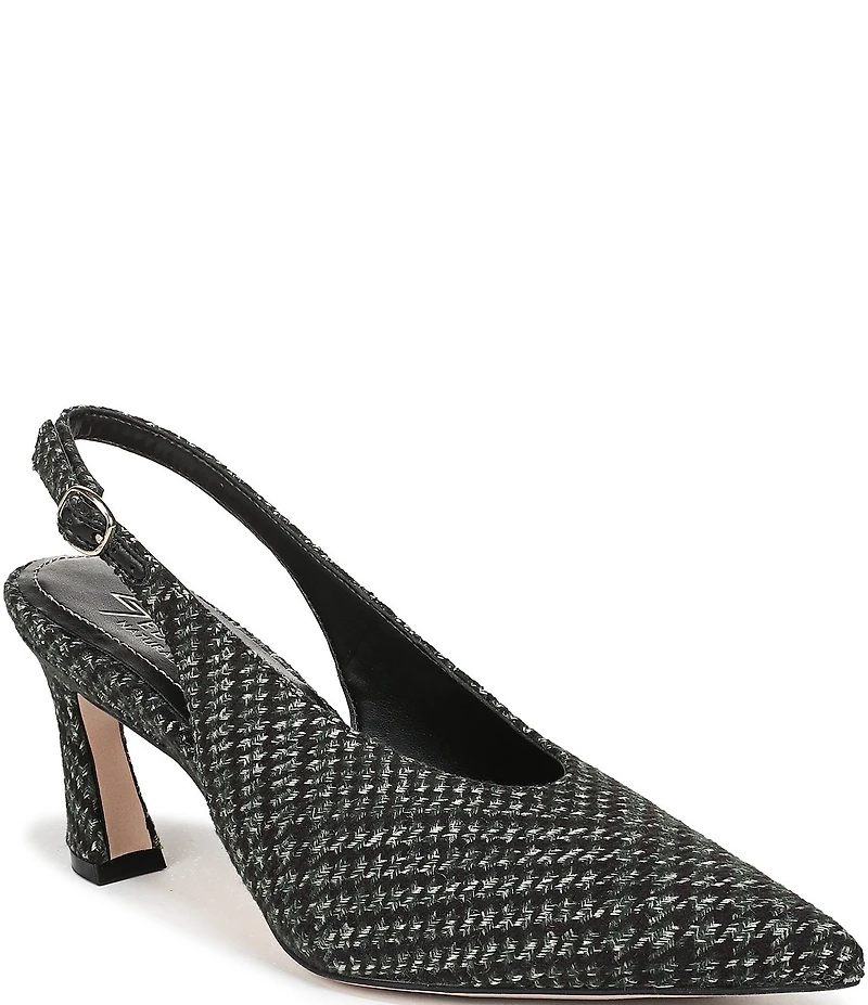 Naturalizer 27 EDIT Elaine Plaid Slingback Dress Pumps
