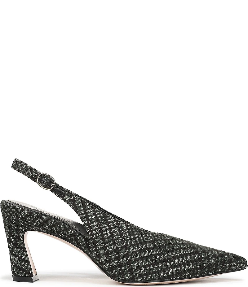 Naturalizer 27 EDIT Elaine Plaid Slingback Dress Pumps