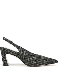 Naturalizer 27 EDIT Elaine Plaid Slingback Dress Pumps