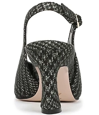 Naturalizer 27 EDIT Elaine Plaid Slingback Dress Pumps