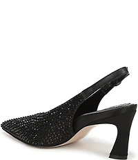Naturalizer 27 EDIT Elaine Satin Sparkle Slingback Dress Pumps