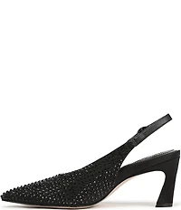 Naturalizer 27 EDIT Elaine Satin Sparkle Slingback Dress Pumps