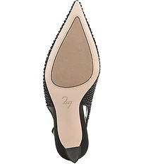 Naturalizer 27 EDIT Elaine Satin Sparkle Slingback Dress Pumps