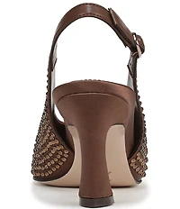 Naturalizer 27 EDIT Elaine Satin Sparkle Slingback Dress Pumps