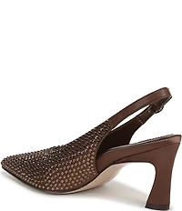 Naturalizer 27 EDIT Elaine Satin Sparkle Slingback Dress Pumps