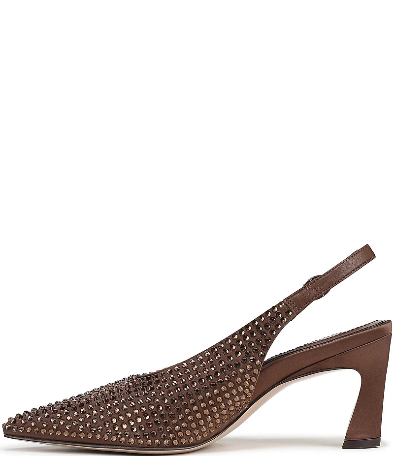 Naturalizer 27 EDIT Elaine Satin Sparkle Slingback Dress Pumps