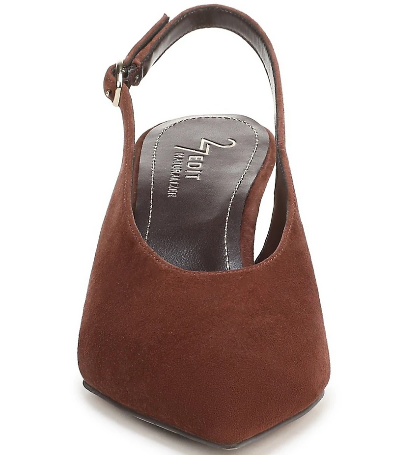 Naturalizer 27 EDIT Elaine Suede Slingback Dress Pumps