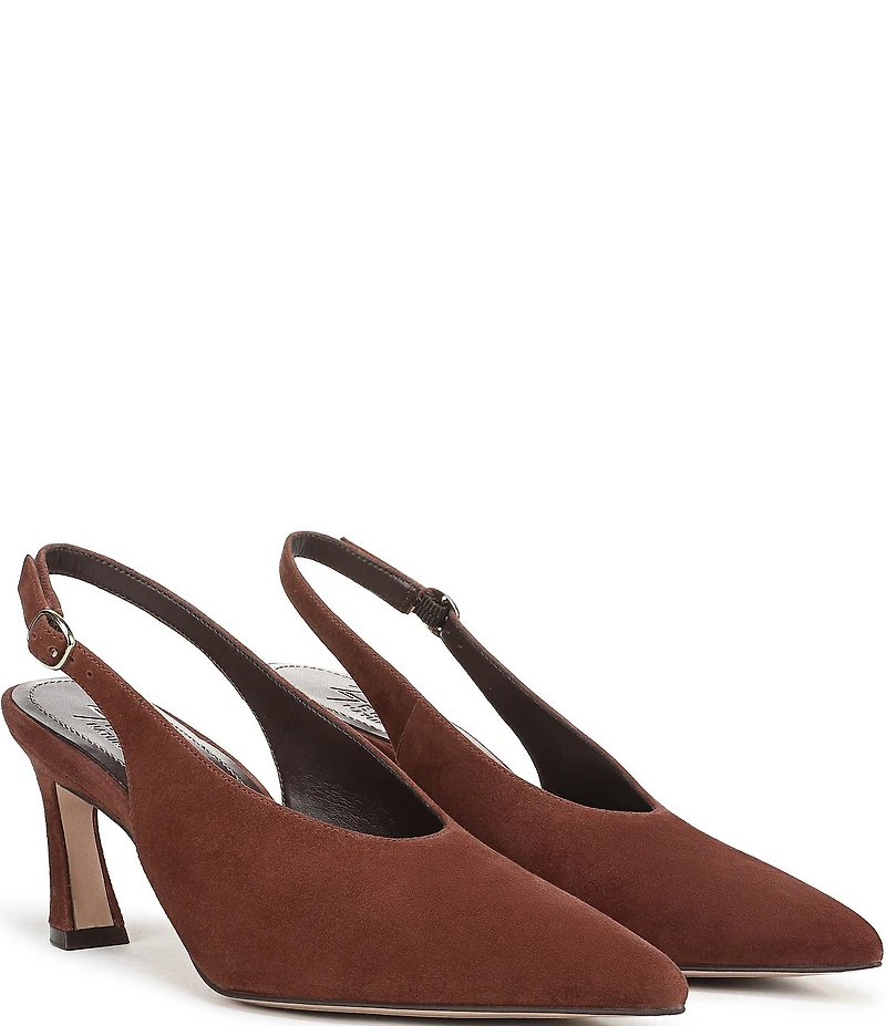 Naturalizer 27 EDIT Elaine Suede Slingback Dress Pumps