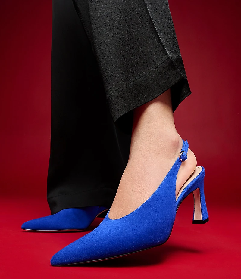 Naturalizer 27 EDIT Elaine Suede Slingback Dress Pumps