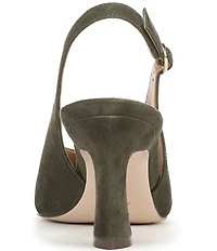 Naturalizer 27 EDIT Elaine Suede High Vamp Slingback Dress Pumps