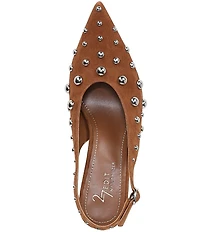 Naturalizer 27 EDIT Elaine Suede Studded Slingback Dress Pumps