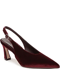 Naturalizer 27 EDIT Elaine Velvet Slingback Dress Pumps