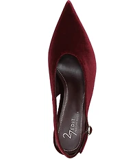 Naturalizer 27 EDIT Elaine Velvet Slingback Dress Pumps