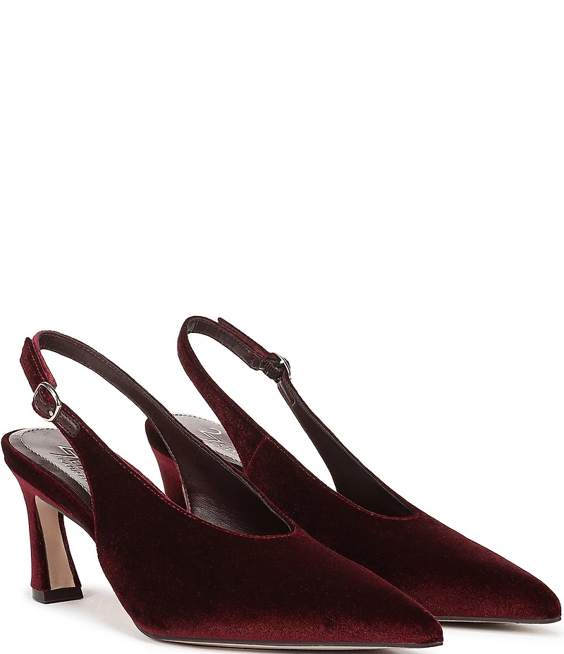 Naturalizer 27 EDIT Elaine Velvet Slingback Dress Pumps