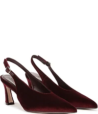 Naturalizer 27 EDIT Elaine Velvet Slingback Dress Pumps