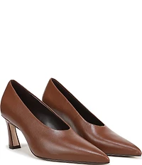 Naturalizer 27 EDIT Emery Leather Dress Pumps