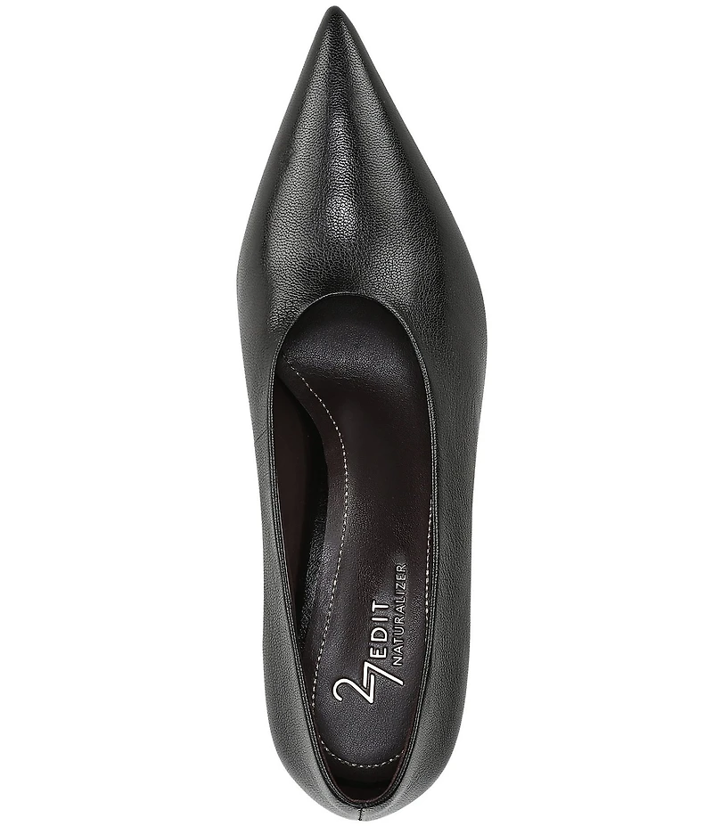 Naturalizer 27 EDIT Emery Leather Dress Pumps
