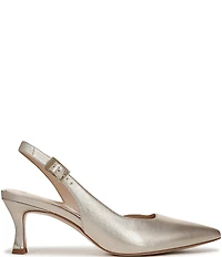 Naturalizer 27 EDIT Felicia 4 Leather Slingback Dress Heels