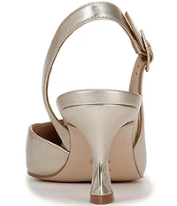 Naturalizer 27 EDIT Felicia 4 Leather Slingback Dress Heels