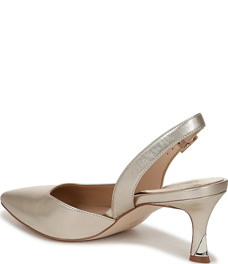 Naturalizer 27 EDIT Felicia 4 Leather Slingback Dress Heels