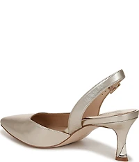 Naturalizer 27 EDIT Felicia 4 Leather Slingback Dress Heels