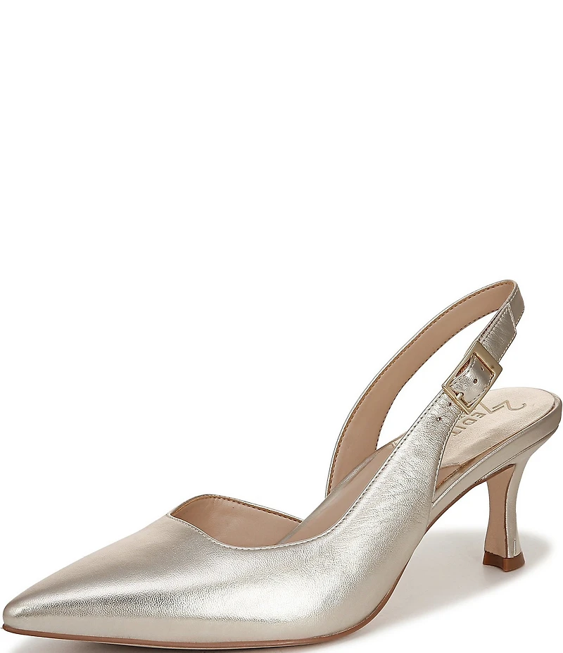 Naturalizer 27 EDIT Felicia 4 Leather Slingback Dress Heels